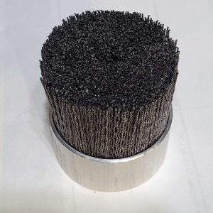 Weiler 86106 Burr-Rx 2" Maximum Density Miniature Disc Brush, .026/120CG Crimped Fill
