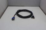 Câble adaptateur VGA vers S-Vidéo/RCA (Composite) - 3,35 m
