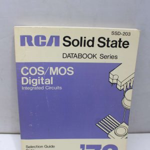 RCA Solid State Databook COS MOS Digital Integrated Circuits