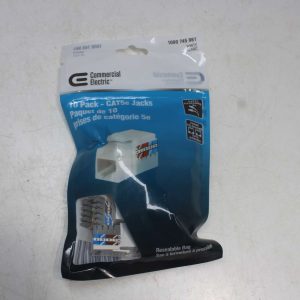Commercial Electric 10 Pack - CAT5e Jacks