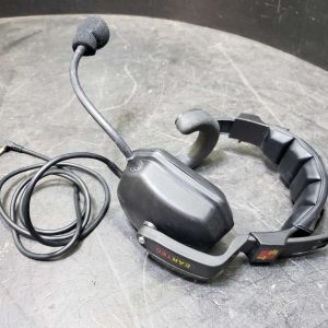 Eartec Xtreme Headset Single Ear Padded Headset with Mic 3.5mm Jack Connection