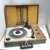 Symphonic 249-B8 Turntable Record player Dual Speaker Suitcase Phonograph AS-IS