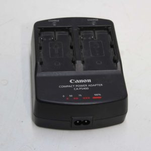 Chargeur de batterie de caméra double Canon CA-PS400 8.4V 1.0A