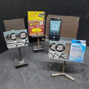 Support en métal pour cartes, flyers antifa, livrets...