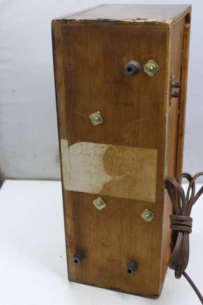 Vintage 1960s Wooden Panasonic AM/FM Tube Shelf Radio RE-784 - Working! - Image 10