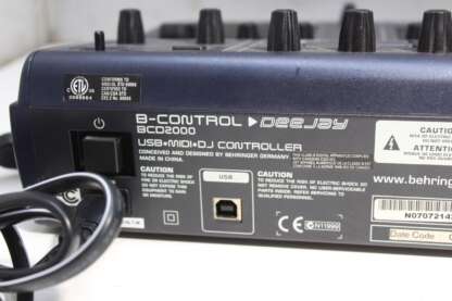 Behringer BCD2000 B-Control DeeJay USB MIDI DJ Controller - NOT TESTED – Image 6