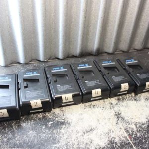 6 x Pro-X Powerbase V-Mount Battery  (NOT TESTED )