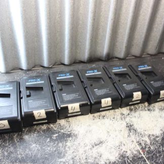 6 x Pro-X Powerbase V-Mount Battery  (NOT TESTED )