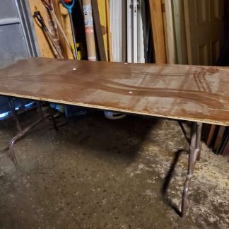 Table pliante en bois 72" x 30"