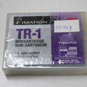 New 3M Imation TR-1 Travan 800MB Compressed Mini Data Cartridge Tape Sealed