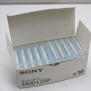 Sony DGD125P DDS-3 Data Catridges - Pack of 10 New Sealed Cartridges