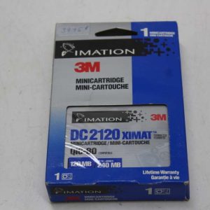 BRAND NEW 3M Imation DC 2120 XIMAT Mini Data Cartridge 120 Megabytes