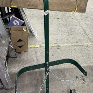 Chariot pour bouteille à gaz et cylindre avec chaîne de sécurité