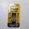 DEWALT MAXFIT 0 x 1 pouce - Embout de vissage à carré en acier (2PC) / Steel Square Screwdriving Bit