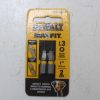DEWALT MAXFIT 3 x 1 pouce acier embout de vissage carré (2PC)/ Square Screwdriving Bit