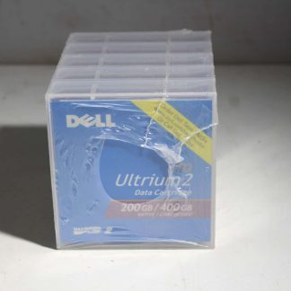 Dell LTO Ultrium 2 200GB/400GB Data Cartridge Select Dell PowerVault Storage 5PK