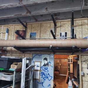 Tube de carton pour coulées de béton "Sonotube" 10"X 12'