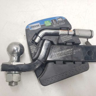 Attache de remorque boule 2" basse pour hitch 2" avec pin de sécurité et clé