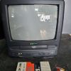 Petite télévision vintage entrée vidéo Emerson