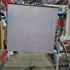 Toile de projection 48'' x 48'' écran grise