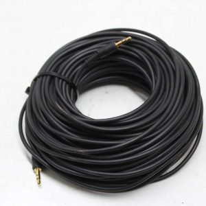 100ft 1/8" 3.5mm Stereo Audio Headphone Cable Cord Male to Male M/M MP3 Aux PC