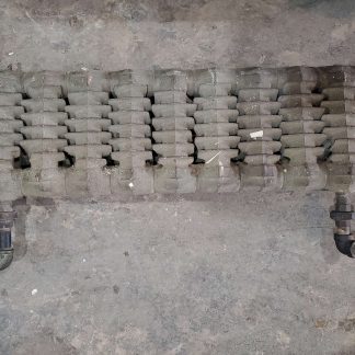 Radiateur à eau en fonte 11,81'' x 35,43'' x 4''