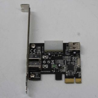 PI4VT6315X2A Vantec 2-Port PCI-E x1 Fire Wire Expansion Card W/ Long Brack