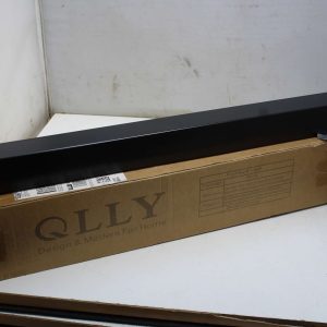4 pattes en métal pour table de marque QLLY noir de 25"