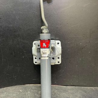Cric de remorque pivotant rond Bulldog, capacité de 2 000 lb, levage de 10 po