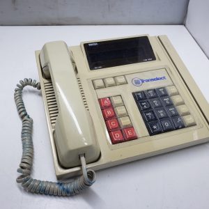 Vintage phone - Transelect TALTEK model 747 - VFD screen, printer, mag stripe (made in Montreal, Canada)