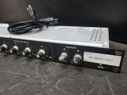 Rane MLM 82S 8 Channel Rack Mountable Mic/Line Mixer (MLM82S) - Image 6