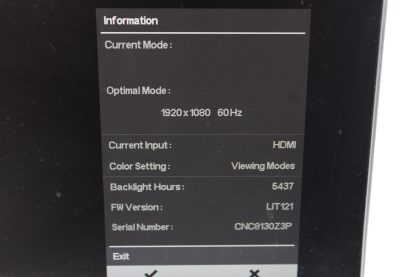 Moniteur HP EliteDisplay E223 21.5'' IPS HDMI DVI 1080p – Image 2