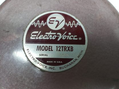 Vintage Electro Voice 12" Speaker 12TRXB (some cracks on the cone) – Image 3