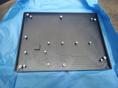 Aluminum Heat Sink 11-1/4" x 8-3/4" x 1" - 1-3/4" thickness (1.55lbs) - Image 4