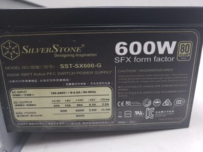 Silverstone SST-SX600-G SFX Modular Power Supply Unit – Image 2