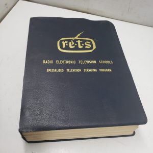 Livre - manuel vintage RETS - Radio Electronic Television School (1968)