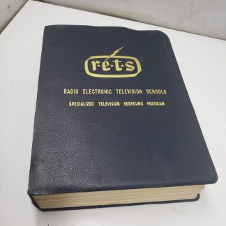 Livre - manuel vintage RETS - Radio Electronic Television School (1968)