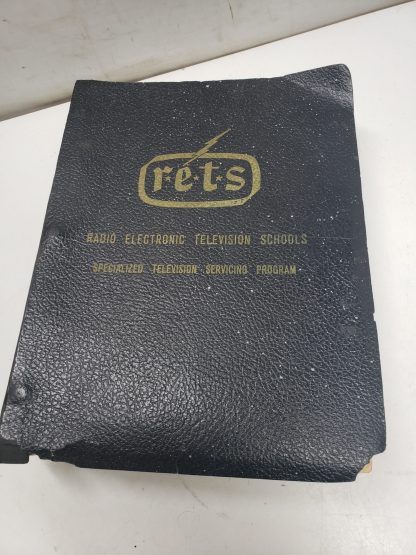 Livre - manuel vintage RETS - Radio Electronic Television School (1954)