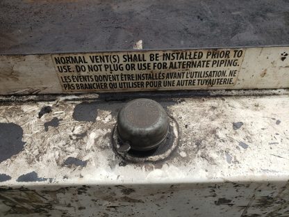 Réservoir d'huile 1000l + grand établi en métal + pompe pneumatique et dévidoir (garage) - Image 6