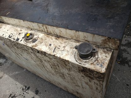 Réservoir d'huile 1000l + grand établi en métal + pompe pneumatique et dévidoir (garage) - Image 7