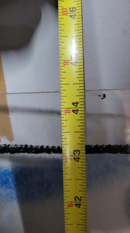 Plexiglas 44 3/8 x 29 1/2 x 1/4 pouces – Image 2