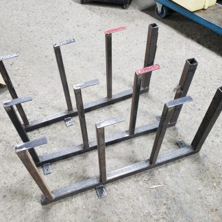 3x supports - rack mural cantileviers pour matériaux