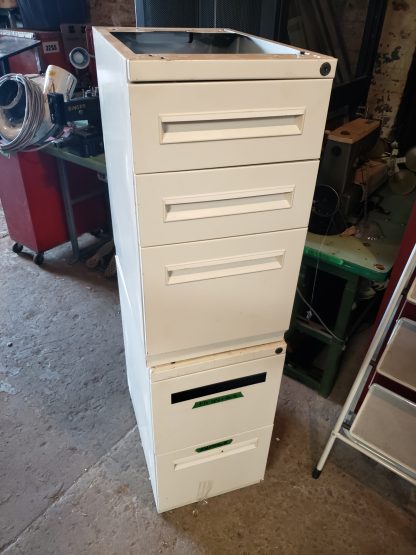 2x classeurs modulaires superposables