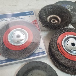 Lot de disques et brosses de grinder 7" et 8"