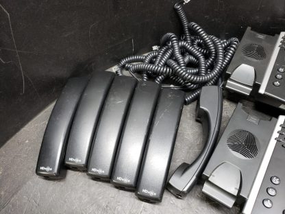 Lot of 6x Polycom VVX 411 IP 12-line VOIP Phone (no power adapter) - Image 6