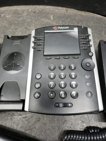 Lot of 3x Polycom VVX 400 IP 12-line IP Phone (no power adapter) – Image 5