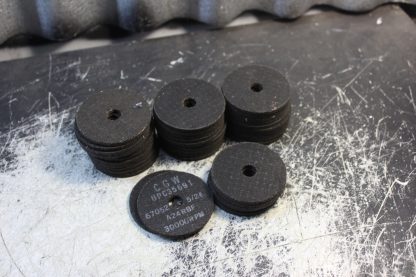 37 x Aluminium Oxide Grinding Discs 2" x 1/8" x 3/8" 24 Grit - Image 2