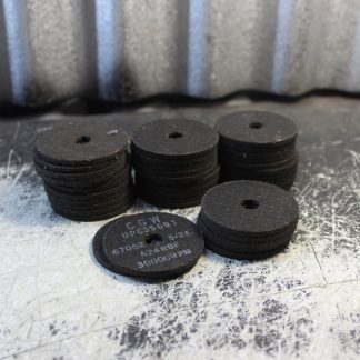 37 x Aluminium Oxide Grinding Discs 2" x 1/8" x 3/8" 24 Grit