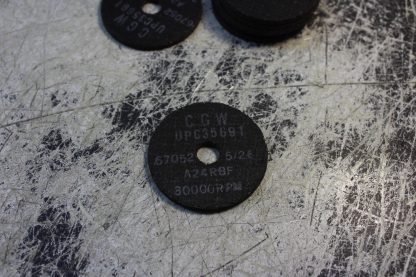 37 x Aluminium Oxide Grinding Discs 2" x 1/8" x 3/8" 24 Grit - Image 3