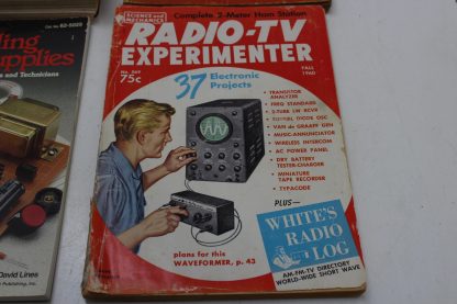 Lot of Vintage Electronics Repair/TV/Radio Manuals Books 50s 60s 70s 80s – Image 2